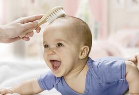 reer Naturhaarbürste-Ziegenhaar Harrbürste, Kamm, 1 Stück