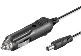 KFZ/Auto Zigarettenanzünder Kabel auf DC-Hohlstecker, 12 V, 1,8 m, 1.8m- VPE: 1