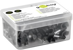 Kabelschelle 5 mm, schwarz, 5mm- VPE: 1
