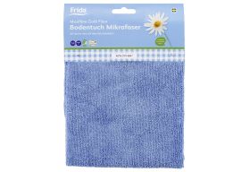 FRIDA Bodentuch Mikrofaser blau 50 x 60 cm - VPE: 12