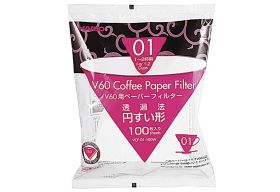 HARIO Papierkaffeefilter V60 Gr.01 100 Stück 100 Stück