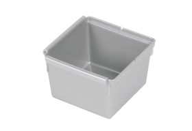 KEEEPER Schubladeneinsatz 8x8x5cm silber - VPE: 12
