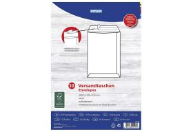 Versandtaschen DIN C4 ws 10 St - VPE: 10