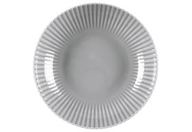 KRAUTHEIM & ADELBERG  Teller tief Relief grau 2er
