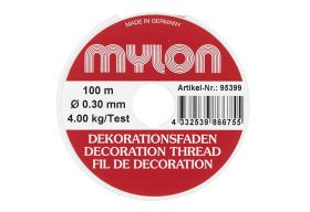 Dekofaden 100m ?0,3mm Rolle