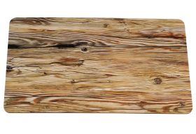 RICOLOR RIC Frühstücksbrett HPL verwittert 23,5x14,5cm - VPE: 6