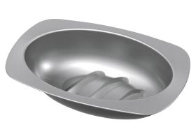 KAISER Backform Ø32cm anthrazit oval inkl. Rezepte
