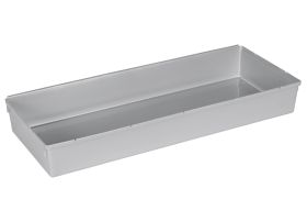 KEEEPER Schubladeneinsatz 38x15x5cm silber - VPE: 12