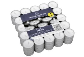 Teelicht ø4cm weiß 100 Stück