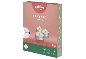 BOLSIUS  Teelichte 6Std 40St - 6 VPE