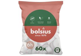 BOLSIUS  BOLSIUS Teelichte 6Std 60St - 6 VPE