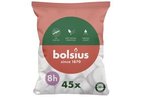 BOLSIUS  BOLSIUS Teelichte 8Std 45St - 6 VPE