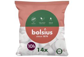 BOLSIUS  Maxi Teelichte 10Std 14St - 6 VPE