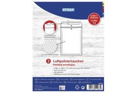 Luftpolstertasche Gr13 ws 2St - VPE: 5