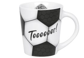 KÖNITZ  Kaffeebecher Fußball -Tooooor! - 6 VPE