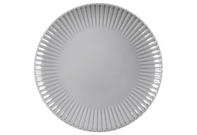 KRAUTHEIM & ADELBERG  Speiseteller Relief grau 2er