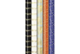 ZOEWIE  G-Papier Touch ofGold70cmx1,5m - 25 VPE