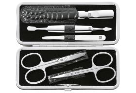 ZWILLING BEAUTY  Maniküre-Etui Kroko Optik schw