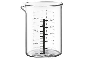 KÜCHENPROFI  Messbecher 150ml Glas - 12 VPE