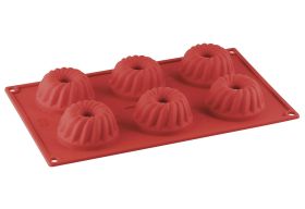Dr. Oetker  Silikon-Gugelhupfform Mini 6er