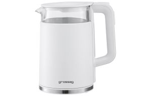 GROSSAG  GRO Wasserkocher 1,7l weiß