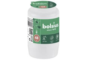 BOLSIUS  Kompolicht o.Palmöl Nr 3 weiß - 20 VPE