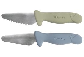 FILIBABBA  Kindermesser Blue&Green 2PA