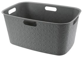 CURVER  Wäschekorb Softex 45l dk.grau - 6 VPE