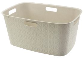 CURVER  Wäschekorb Softex 45l creme - 6 VPE