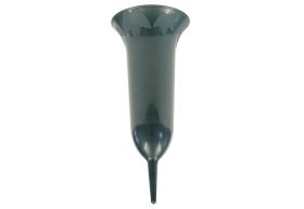 Grabvase PP ca.37cm grün - 5 VPE