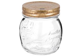 Quattro Stagioni  Einmachglas QS.250ml mD Kupfer - 12 VPE