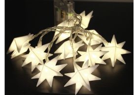 F-H-S  Lichterkette mit 10 Sternen - 12 VPE