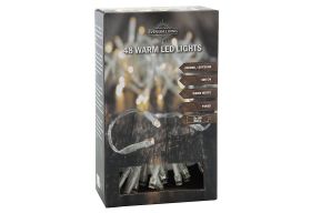 Lichterkette mit Timer 48LED - 48 VPE