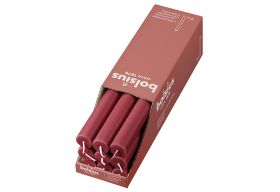 BOLSIUS  Haushaltskerze 27x2,3 zar. rot - 9 VPE