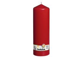BOLSIUS  Stumpenkerze 30x10cm rot - 4 VPE