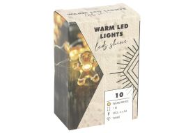 Lichterkette Lebkuchen 10LED - 24 VPE
