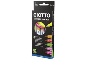 GIOTTO  Pinselspitzenstift TSB Fluo6St - 10 VPE