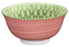 cilio tisch-accessoires  Bowl Amici Rauten rosa 18cm - 6 VPE