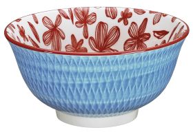cilio tisch-accessoires  Bowl Amici Rauten blau 18cm - 6 VPE