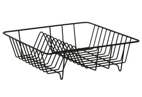 Geschirrabtropfkorb schwarz - 5 VPE