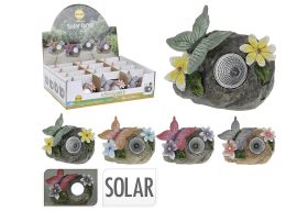 Solar Licht Schmetterling sort - 12 VPE