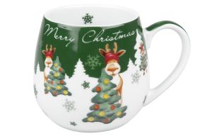 KÖNITZ  Weihnachtskuschelbecher Elch - 6 VPE