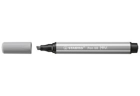 STABILO  STABILO Pen 68 MAX mittelgrau - 5 VPE