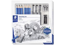 STAEDTLER  STAEDTLER Sketching Set 12tlg - 4 VPE