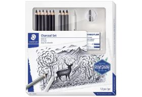 STAEDTLER  STAEDTLER Charcoal Set 12tlg - 4 VPE
