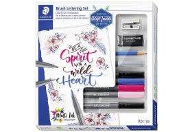 STAEDTLER  Arts Brush Lettering Set 9tlg - 4 VPE