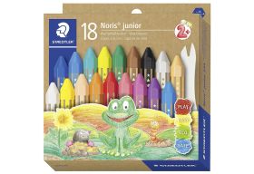 STAEDTLER  Wachsmalkreide Noris jun 18ST - 6 VPE