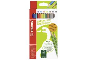 STABILO  Buntstifte GREEN Promo 12+2 - 6 VPE