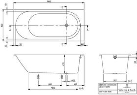 V&B Whirlpoolsystem OBERON 2.0 Spe Co Active Tech. Pos 2 we