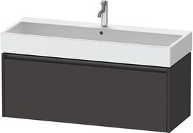 Duravit Waschtischunterbau Ketho.2 1184x440x460mm graphit supermatt